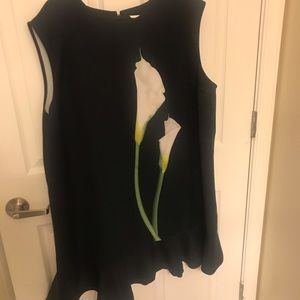 Black Flower Dress